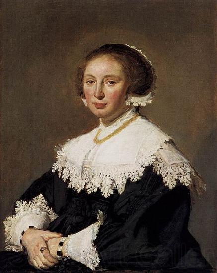 Frans Hals Portrait of a woman Norge oil painting art